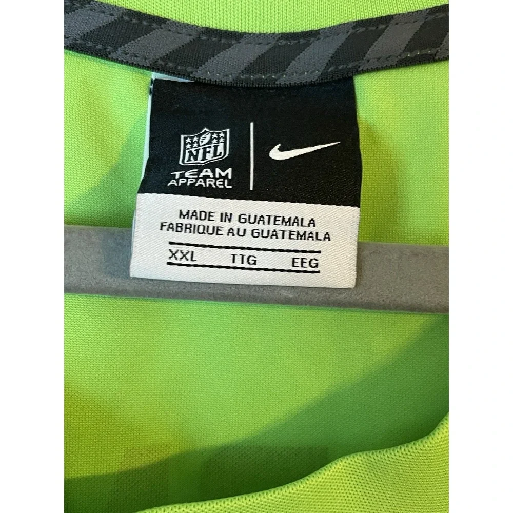 Men's 2XL NWOT Seattle Seahawks Richard Sherman #25 Nike‎ Color Rush Tank Top